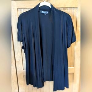 NEW Cardigan black short sleeve XL NWOT